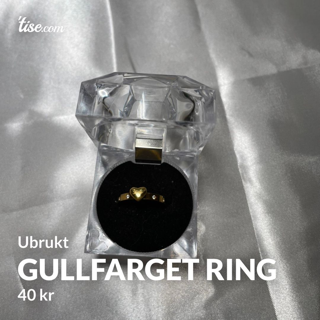 GULLFARGET RING