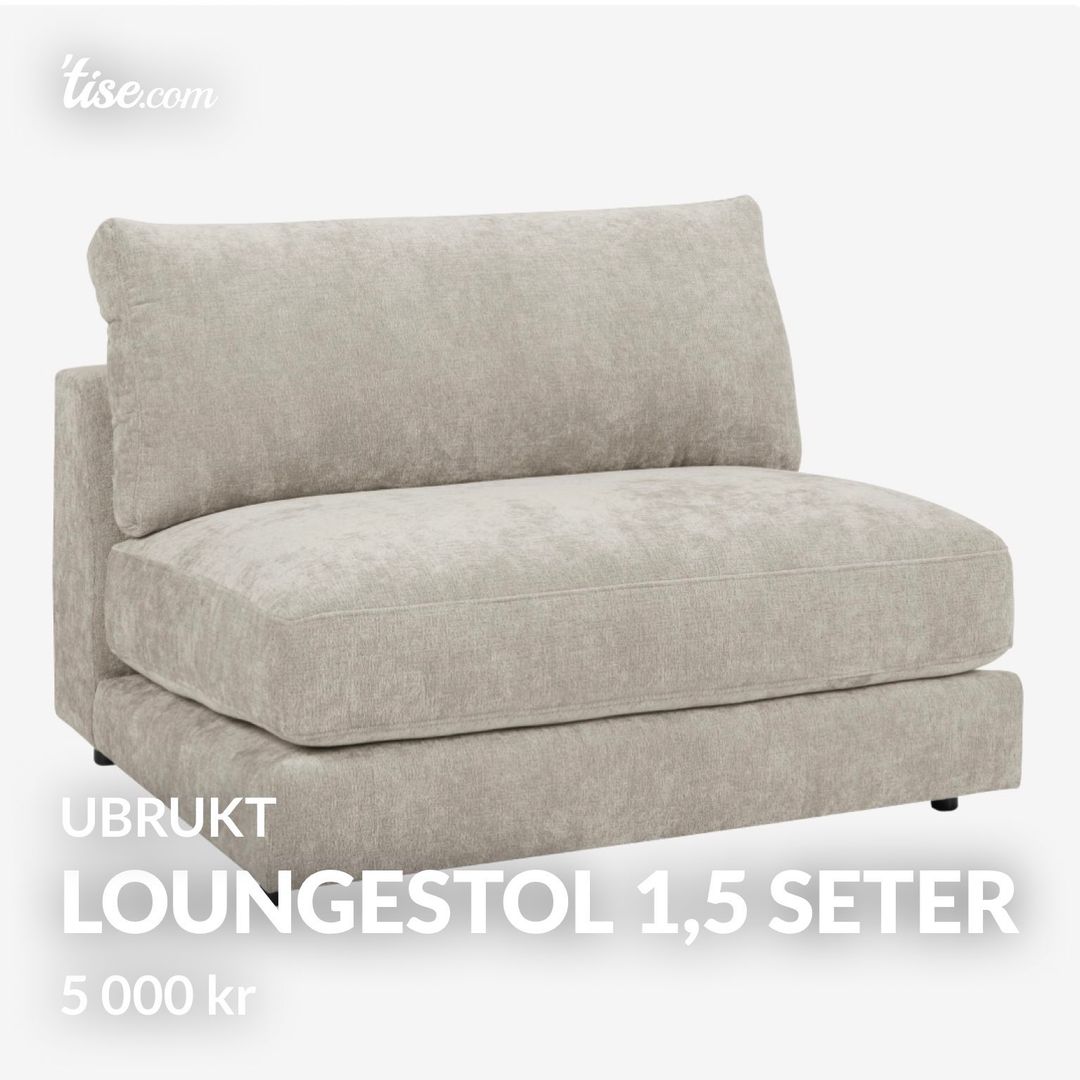 Loungestol 15 seter