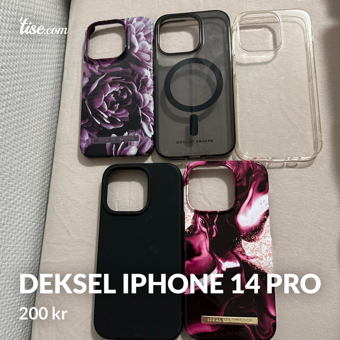 Deksel iphone 14 pro