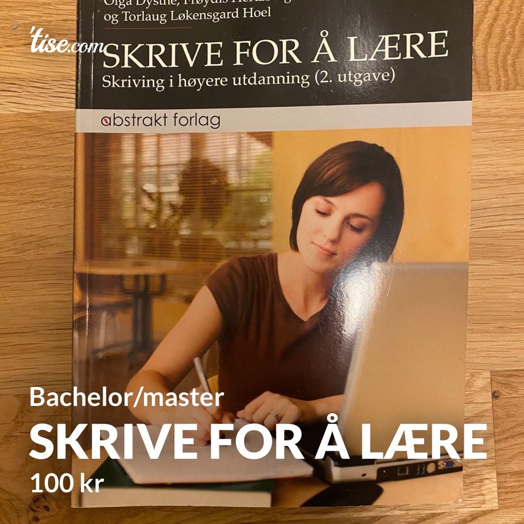 Skrive for å lære