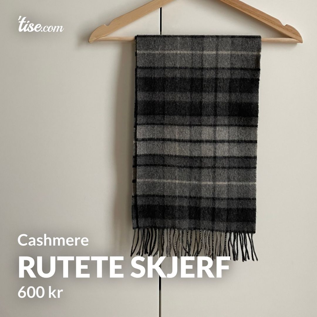 Rutete skjerf