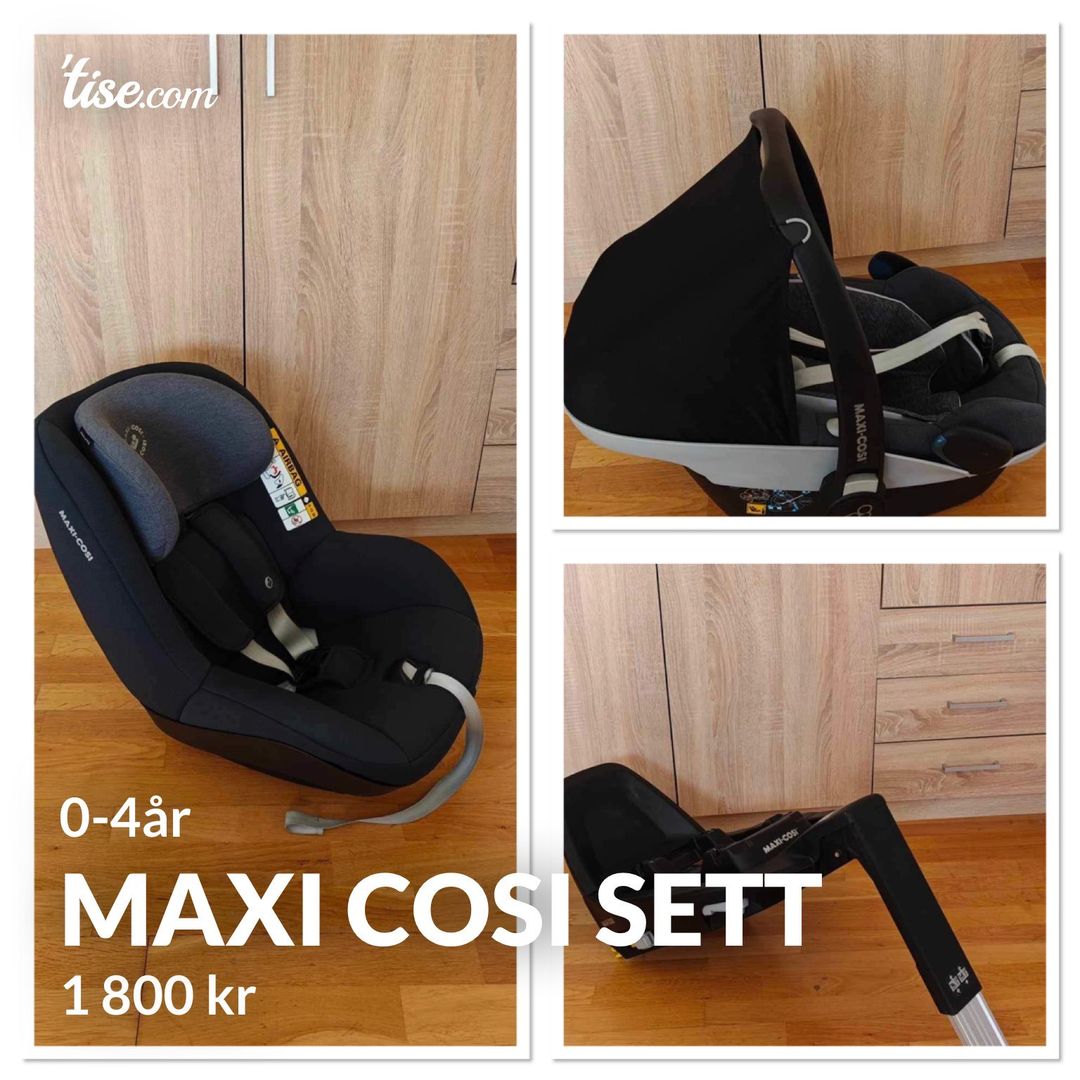 Maxi cosi sett