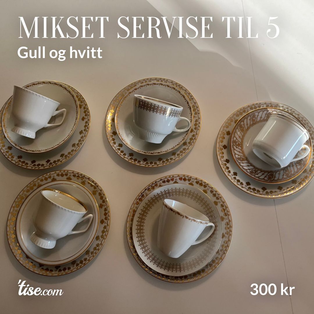 Mikset servise til 5