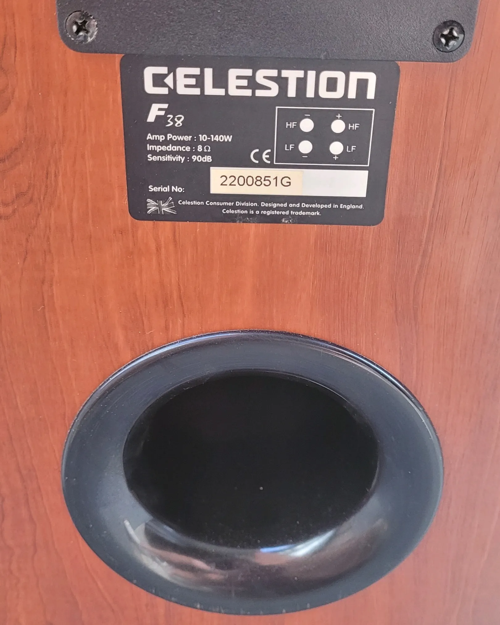 CELESSTION F38