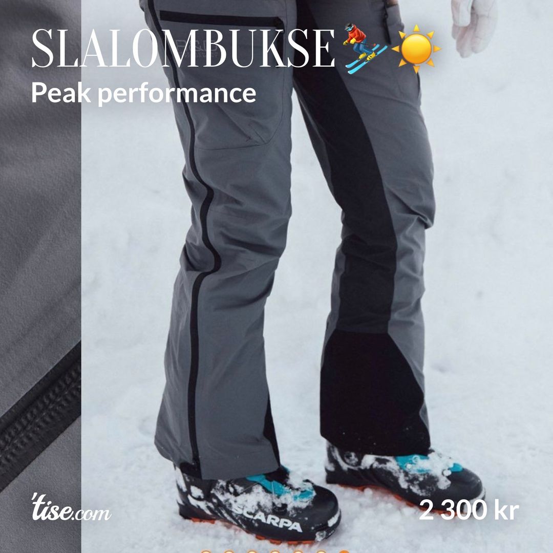 Slalombukse⛷️☀️