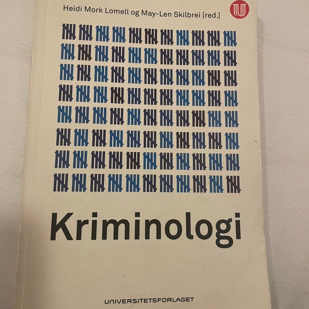 Kriminologi-bok