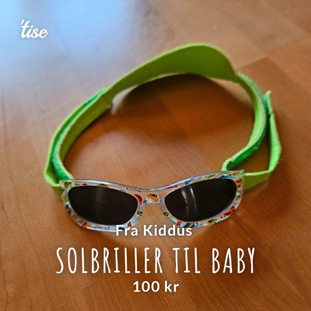 Solbriller til baby