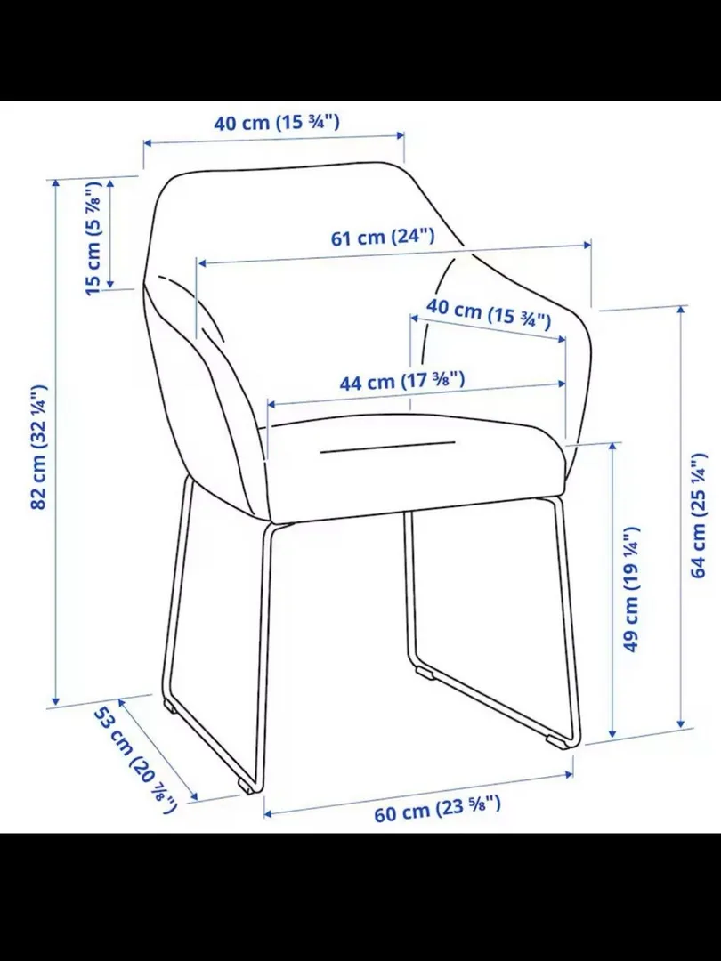 Spisestoler fra ikea