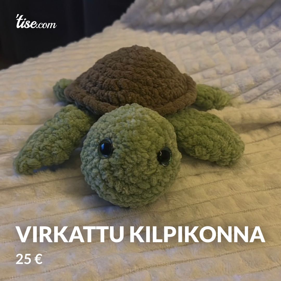 Virkattu kilpikonna