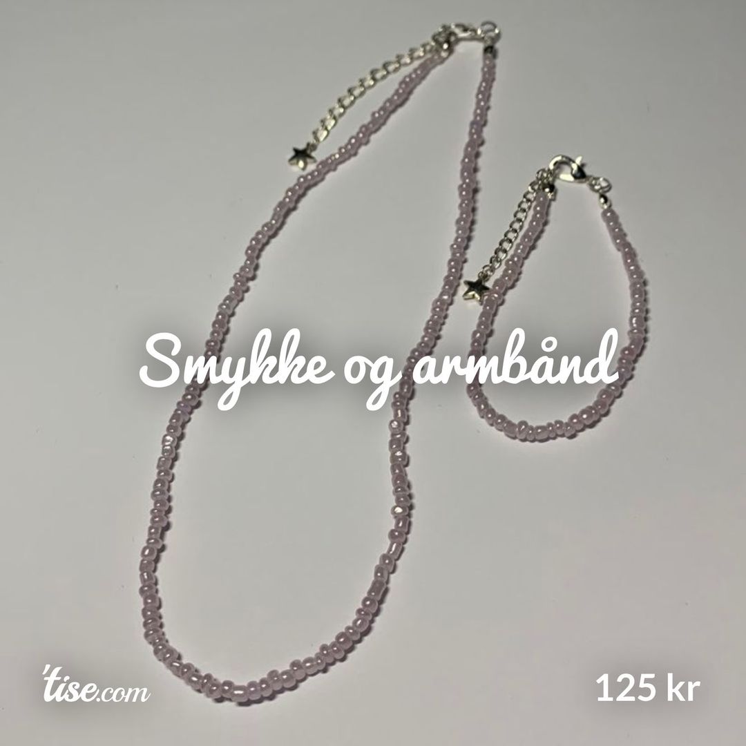 Smykke og armbånd