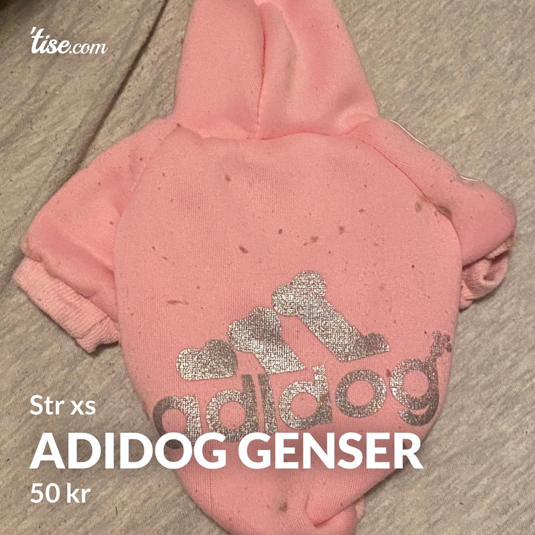 Adidog genser