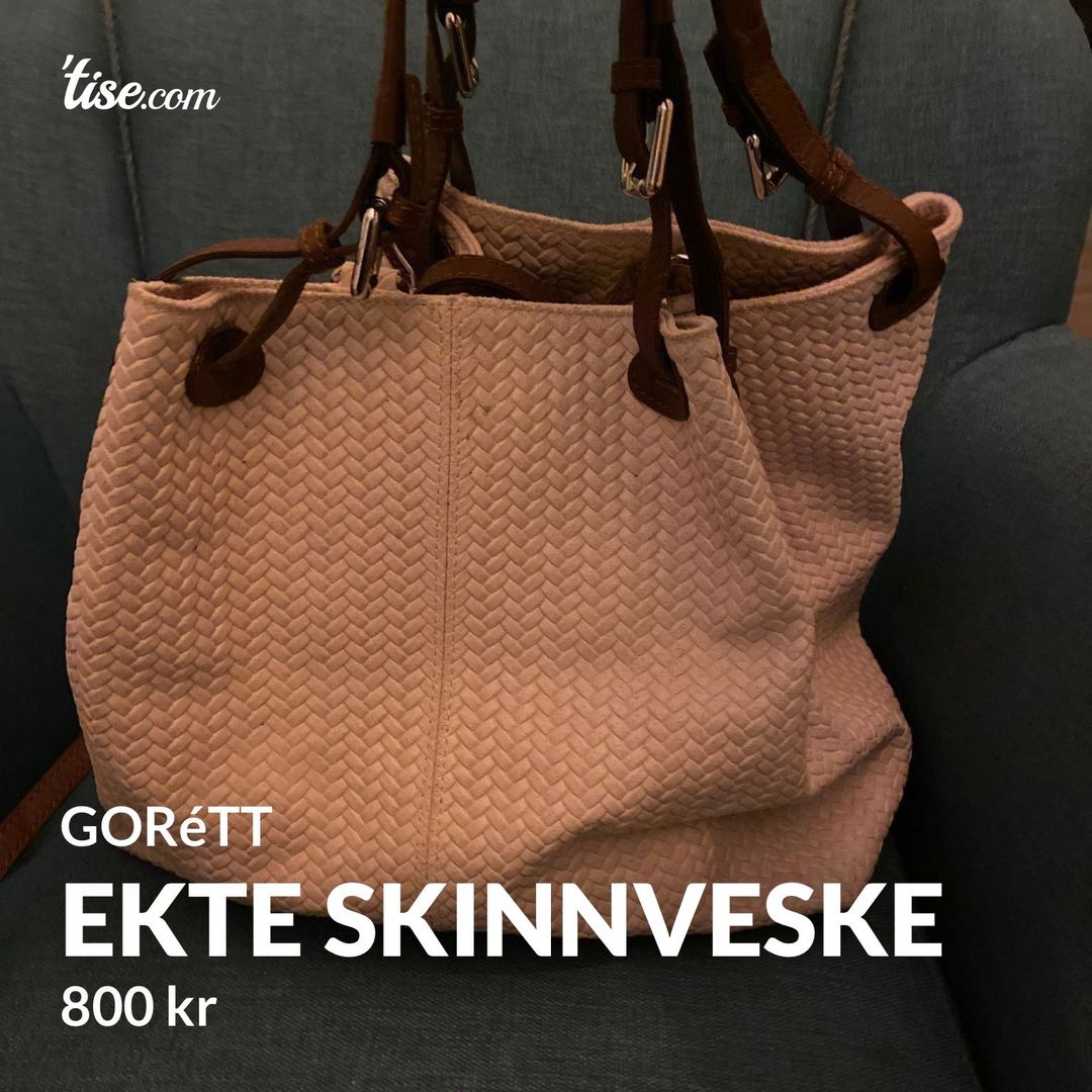 Ekte skinnveske