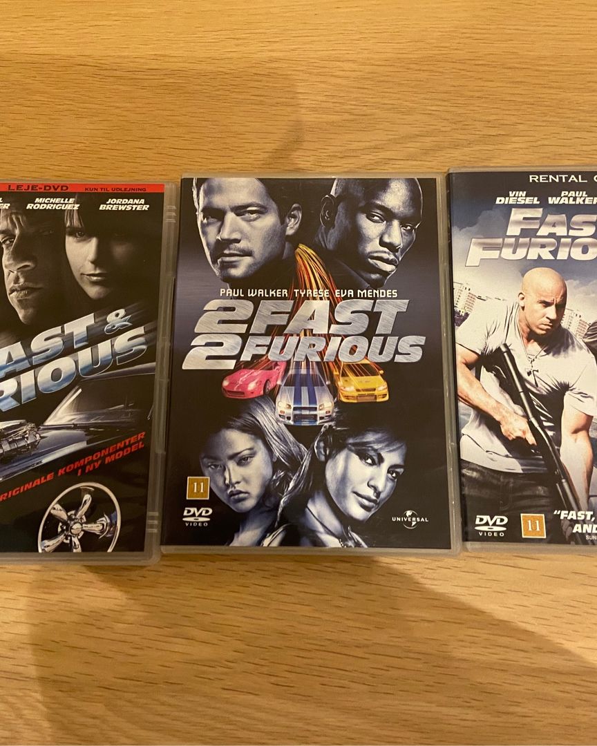 Fast  Furious dvd