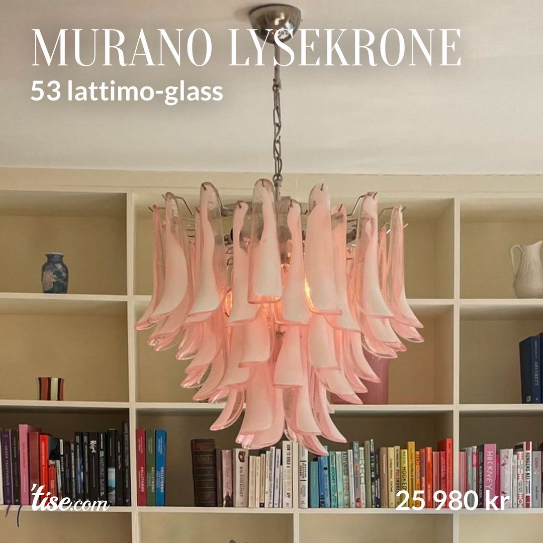 Murano lysekrone