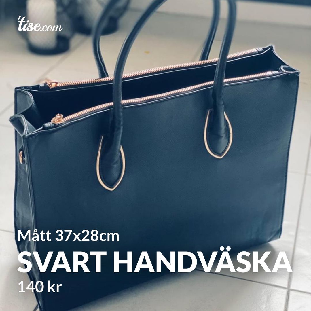 Svart handväska