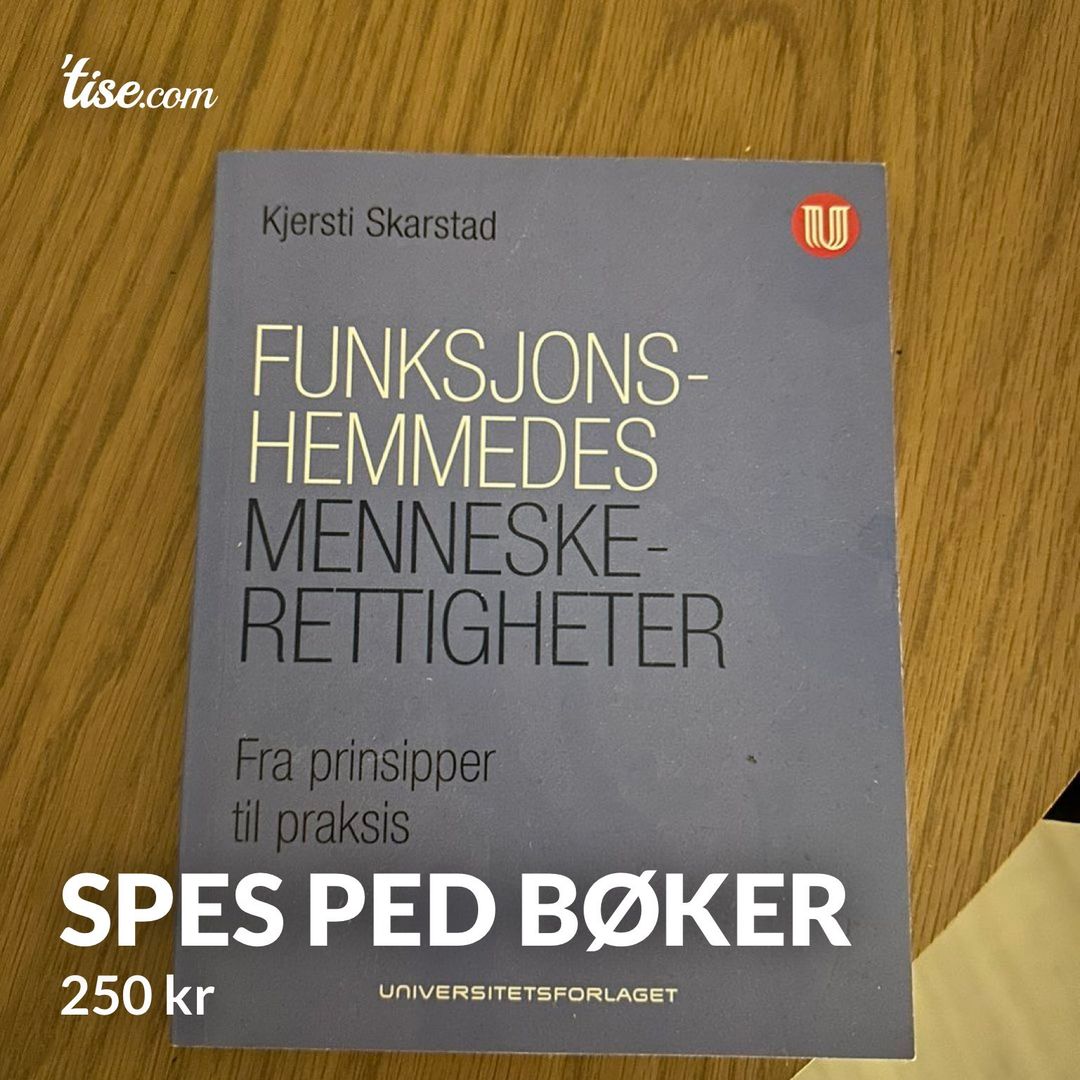 spes ped bøker