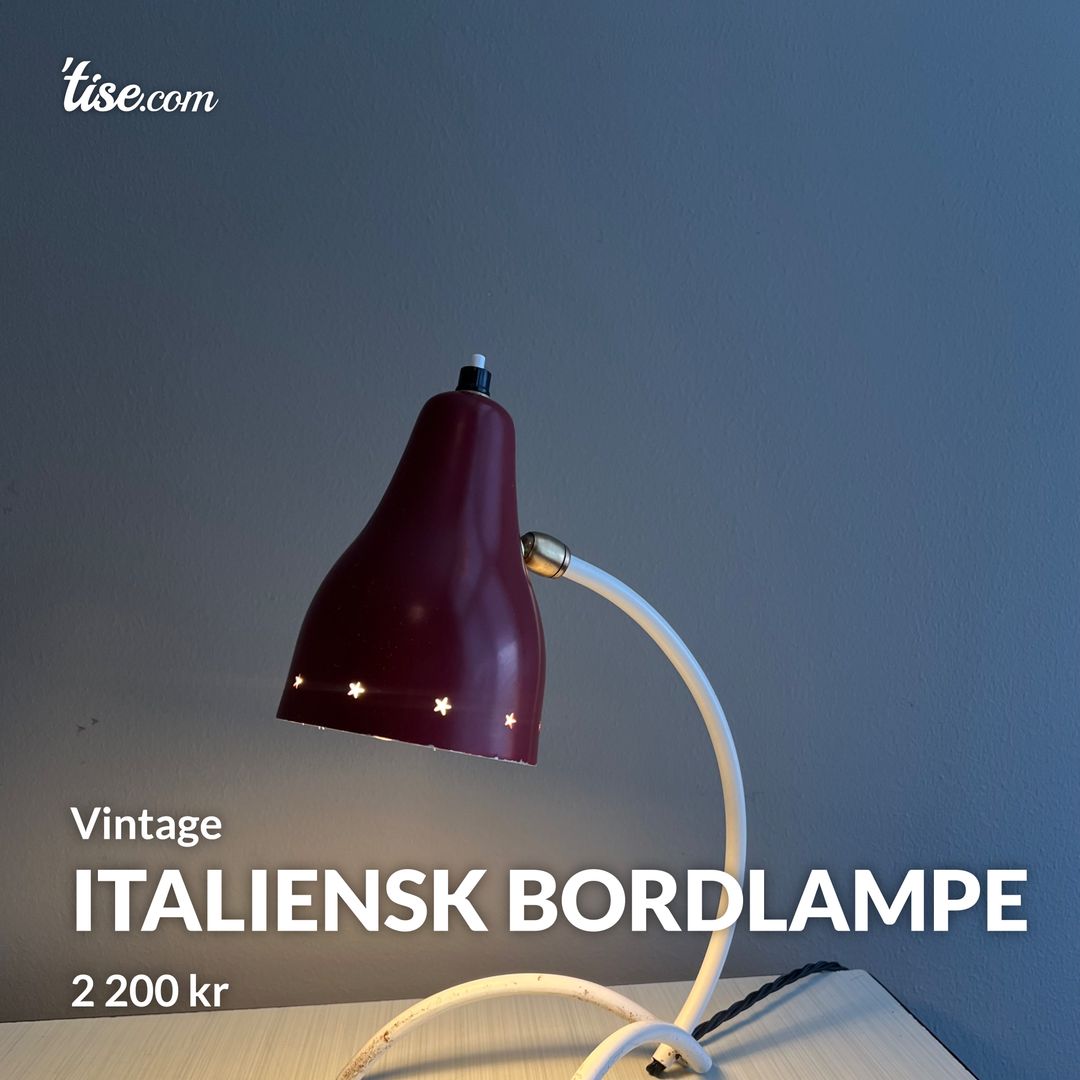 Italiensk Bordlampe