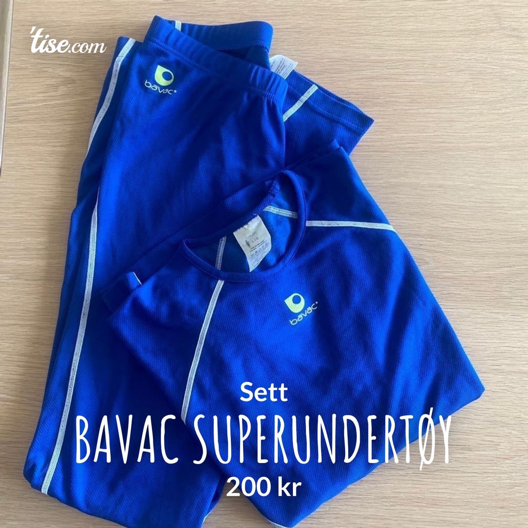 Bavac superundertøy