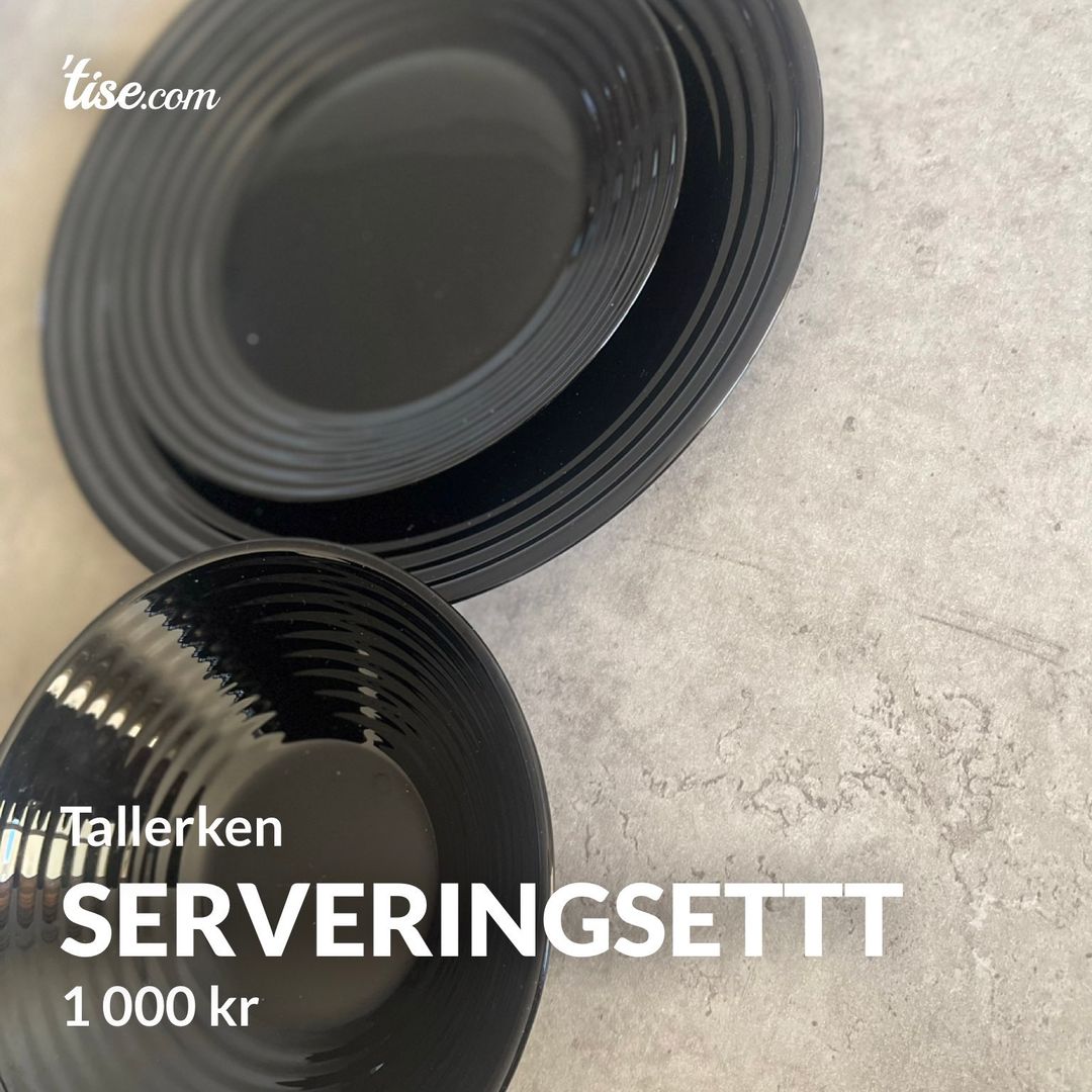 Serveringsettt