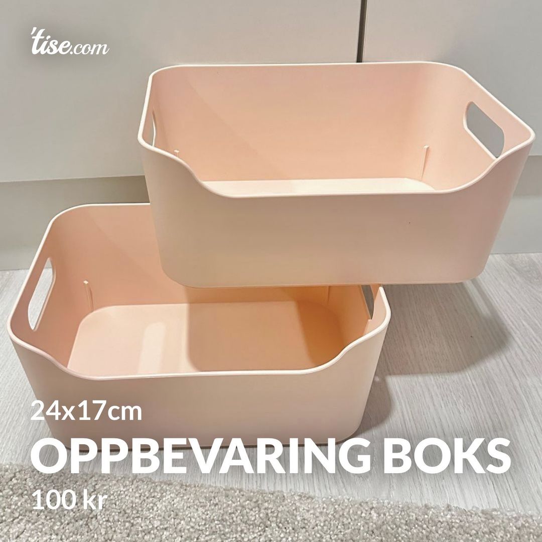 Oppbevaring boks