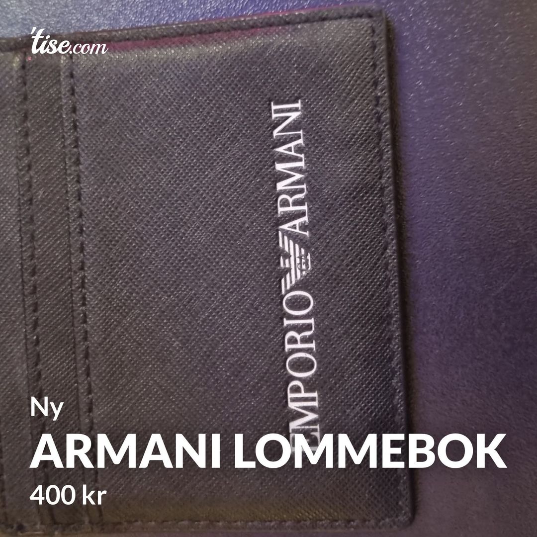 Armani Lommebok