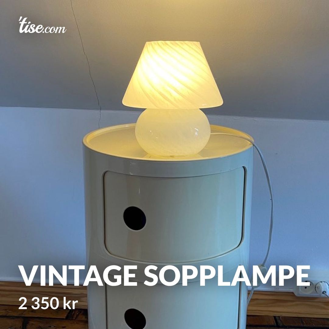 Vintage Sopplampe