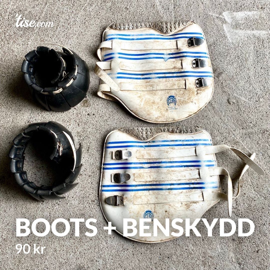 Boots + benskydd