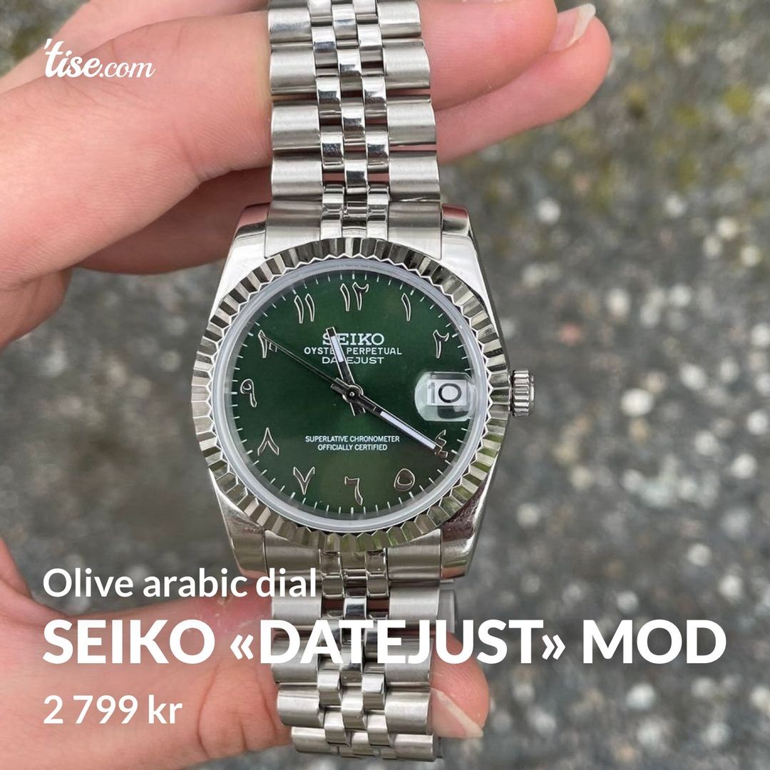 Seiko «datejust» mod