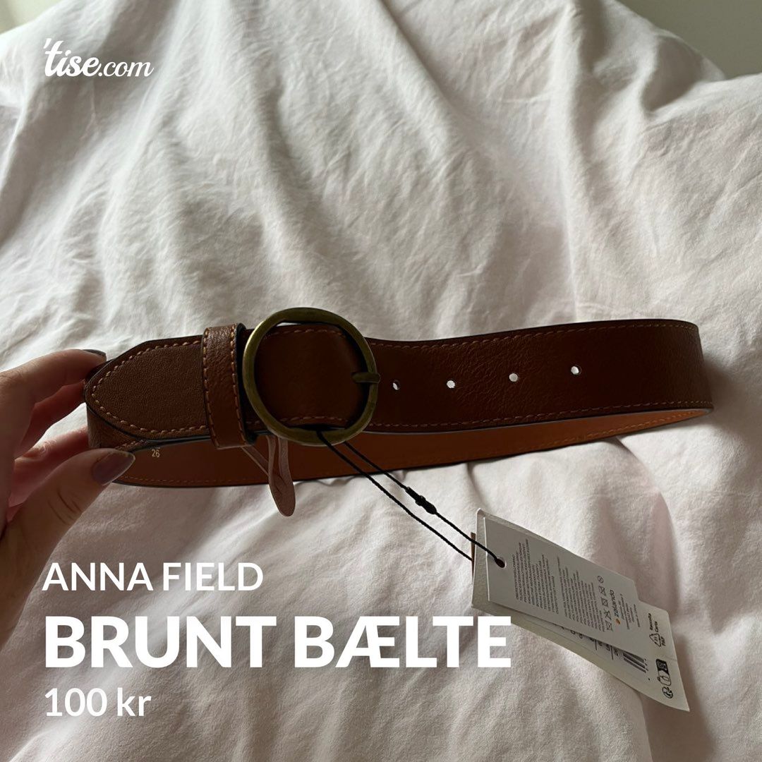 Brunt bælte