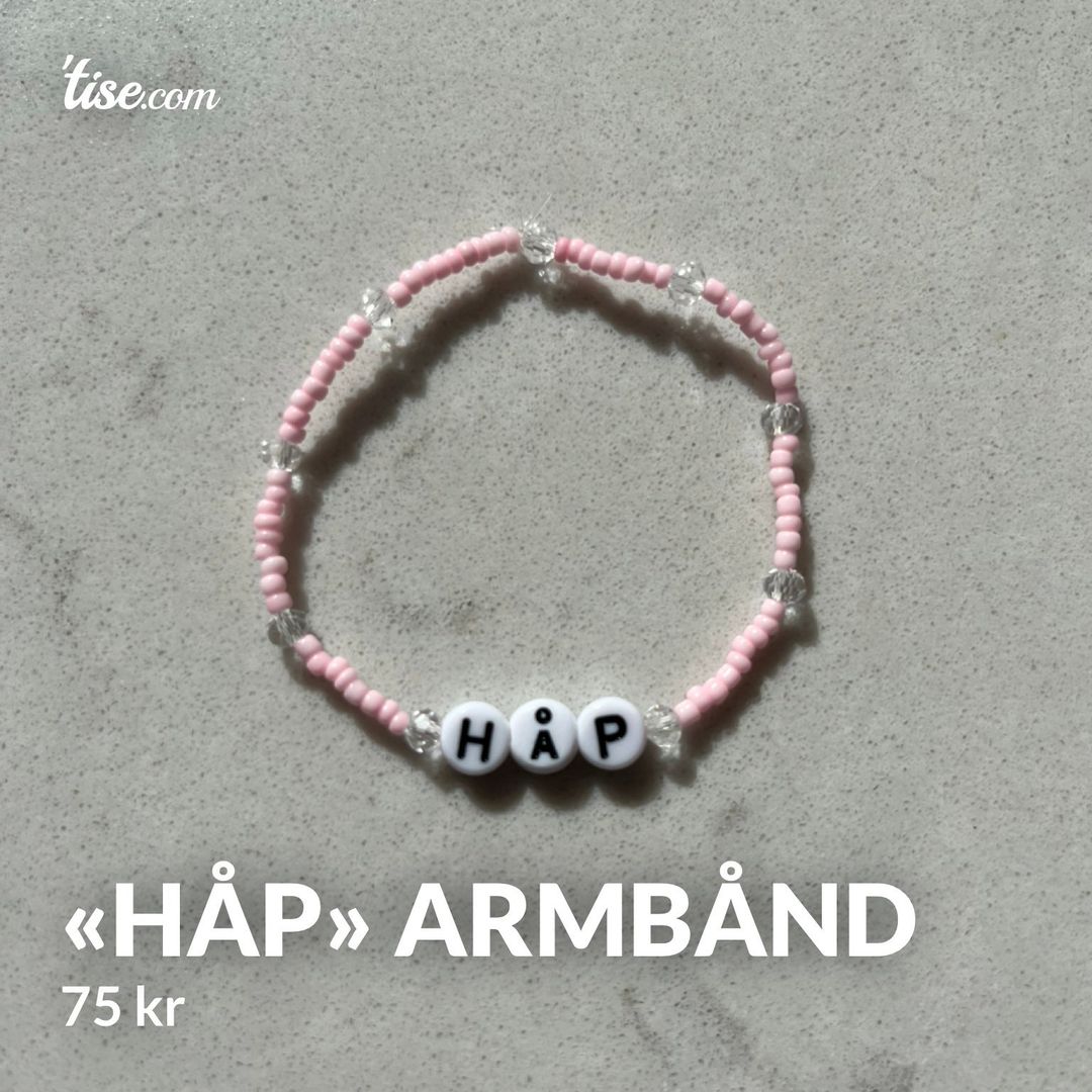 «Håp» armbånd