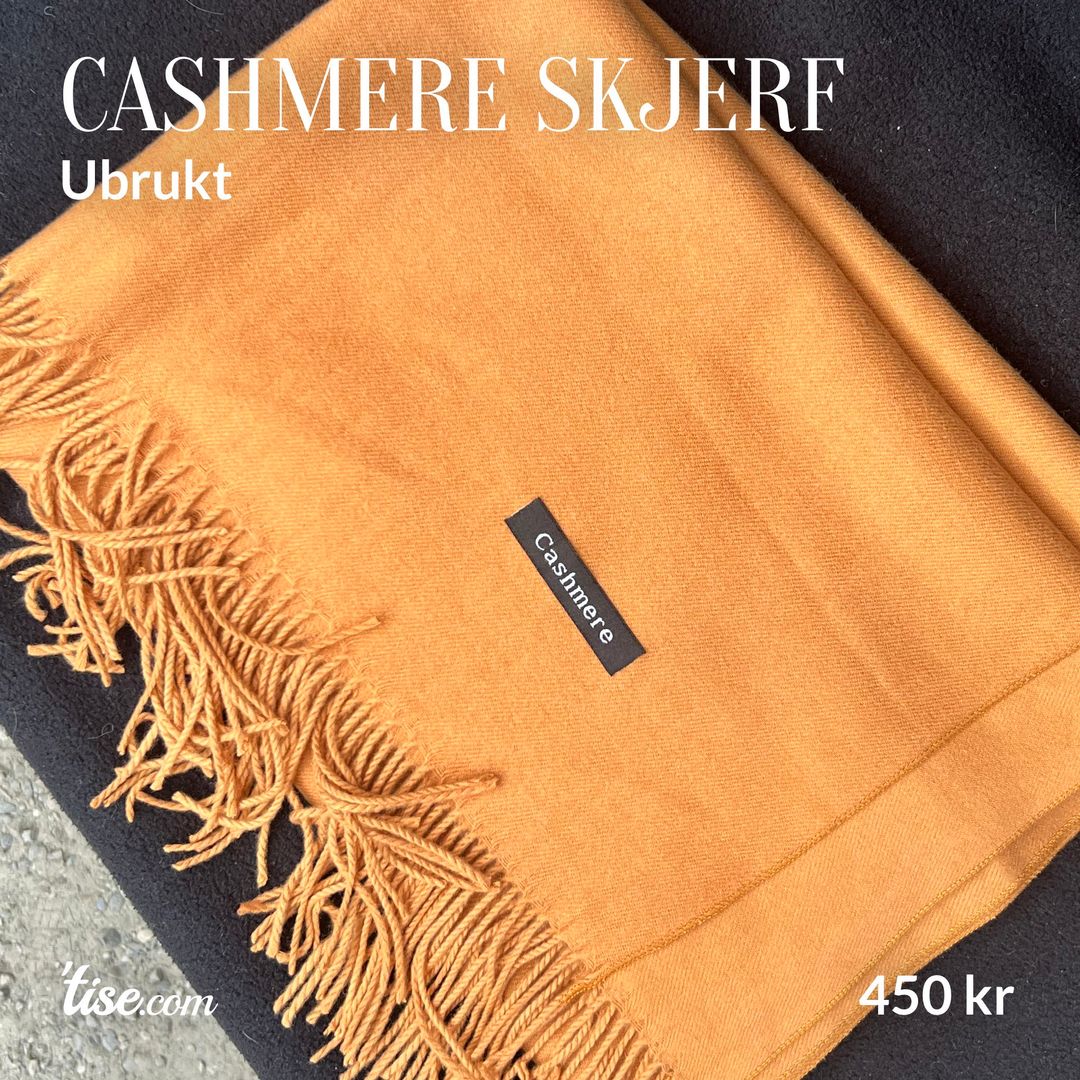 Cashmere skjerf