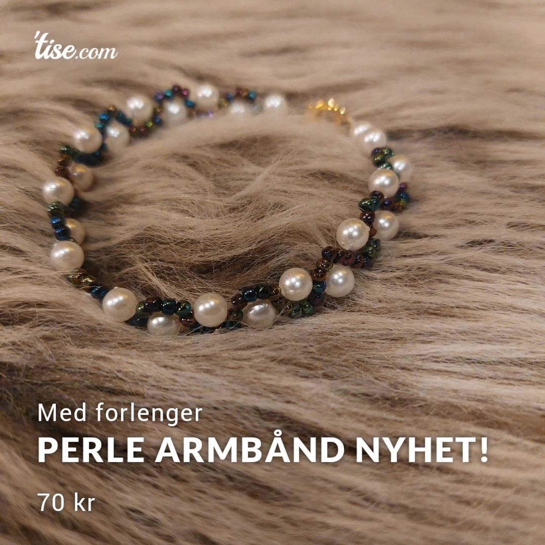 Perle Armbånd NYHET!