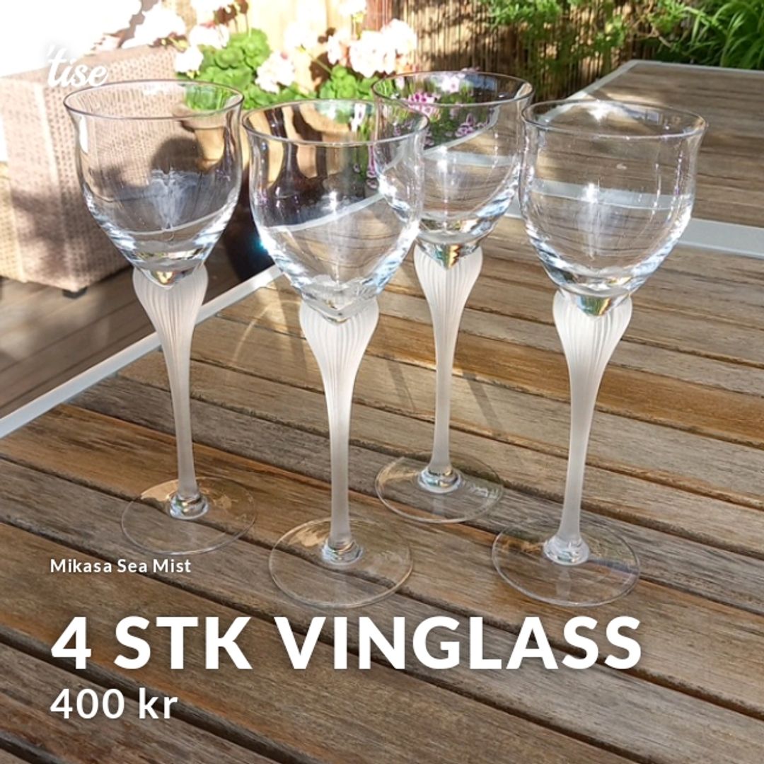 4 Stk Vinglass