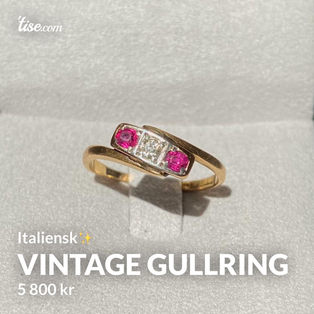 Vintage gullring