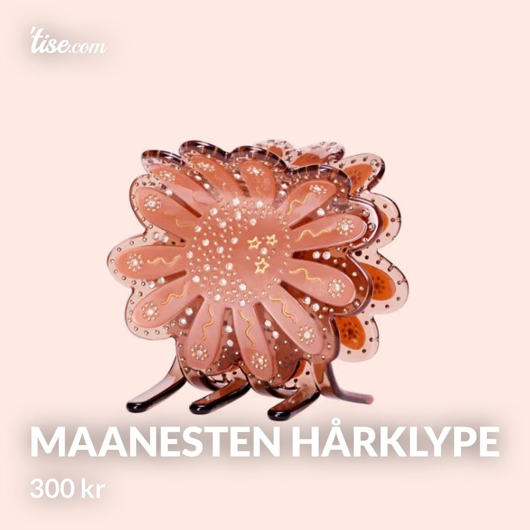 Maanesten hårklype