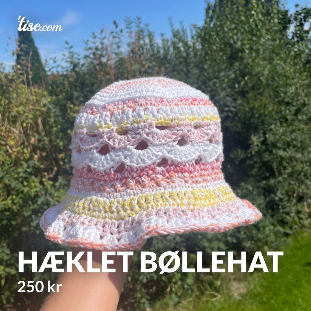 Hæklet bøllehat