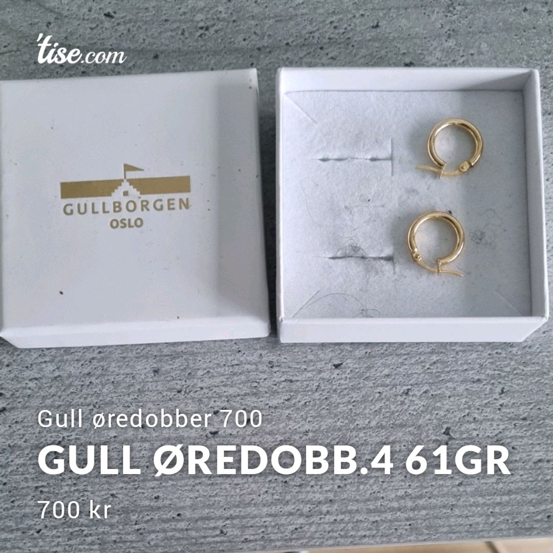 GULL ØREDOBB.4 61gr