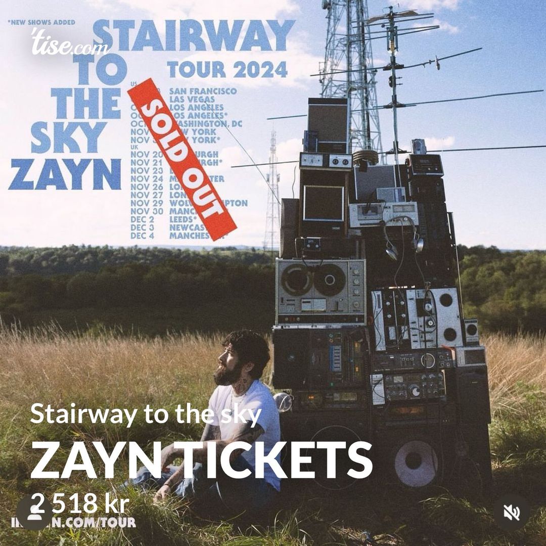 Zayn tickets