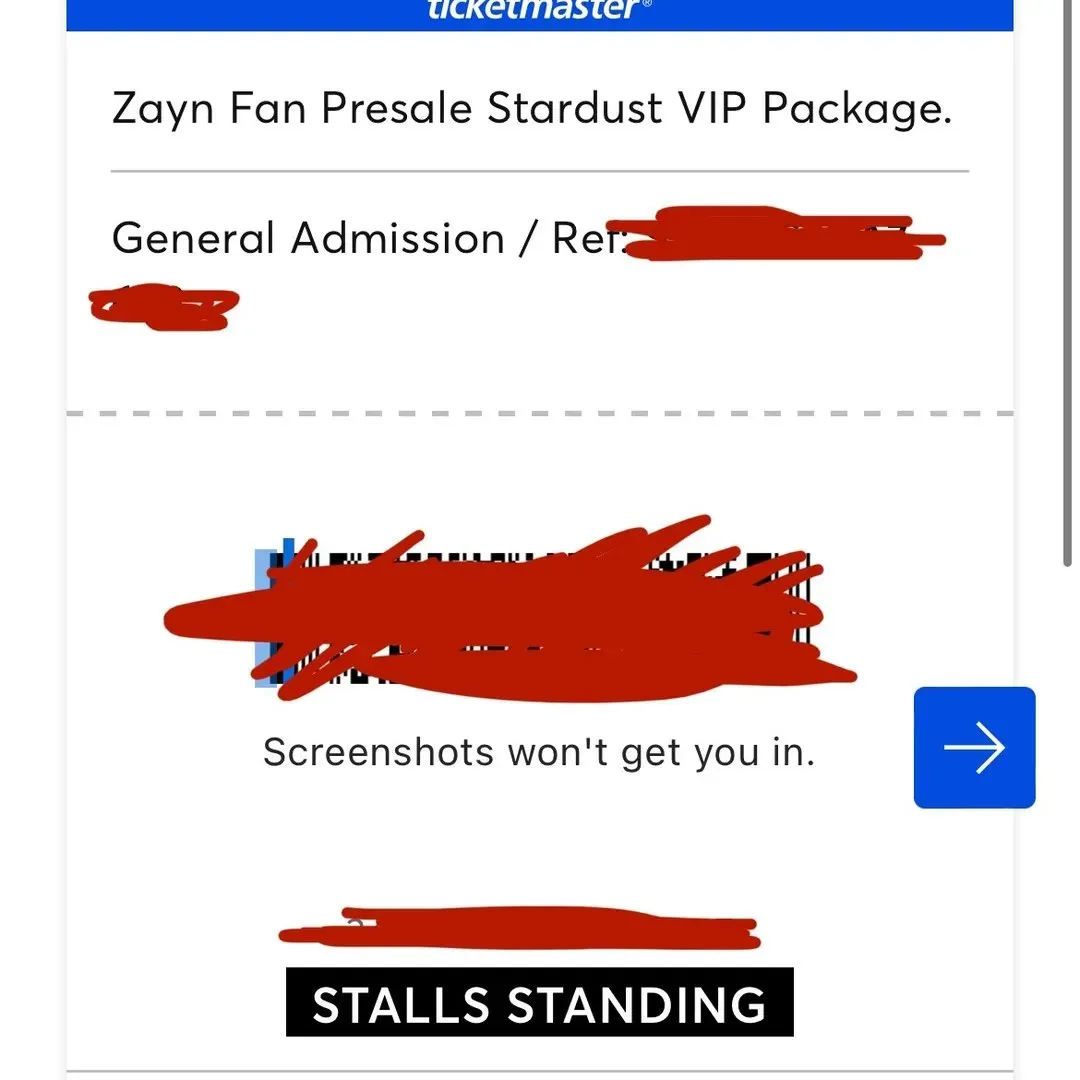 Zayn tickets