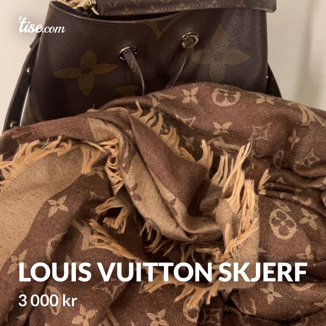 Louis vuitton skjerf