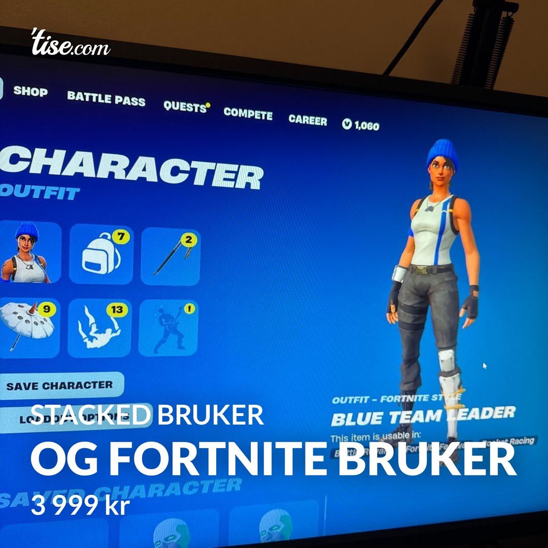 OG Fortnite bruker