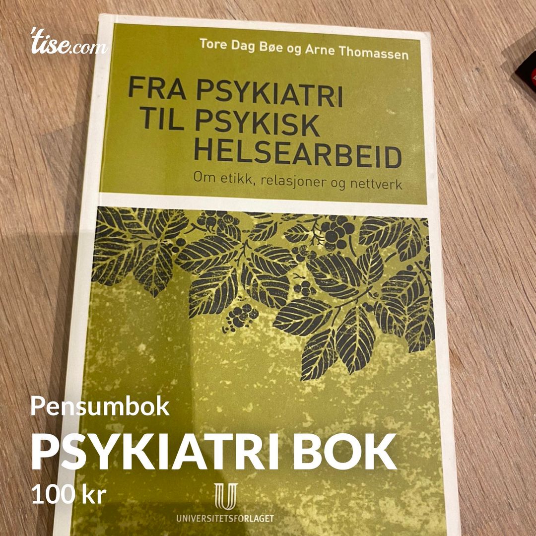 Psykiatri bok