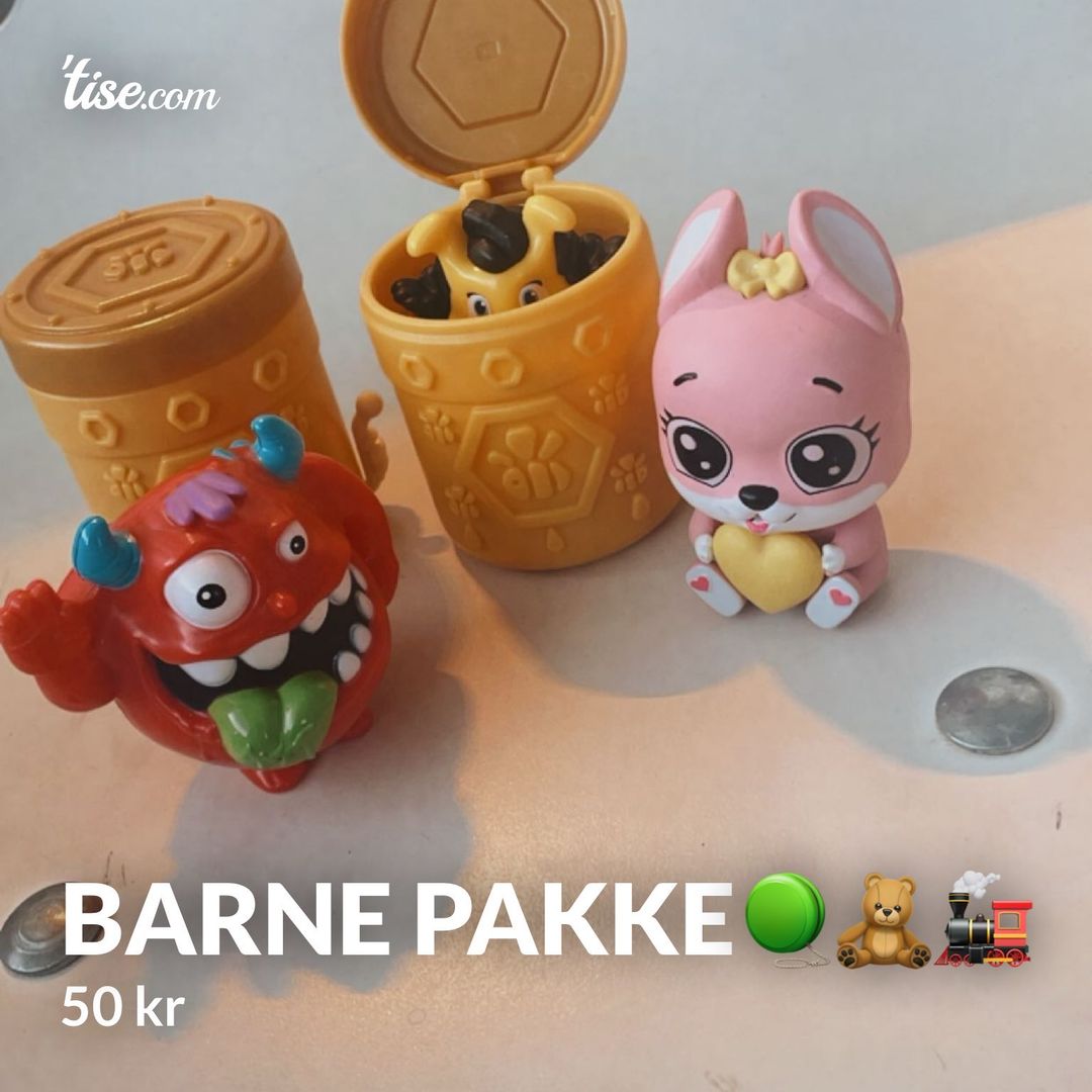 Barne pakke🪀🧸🚂