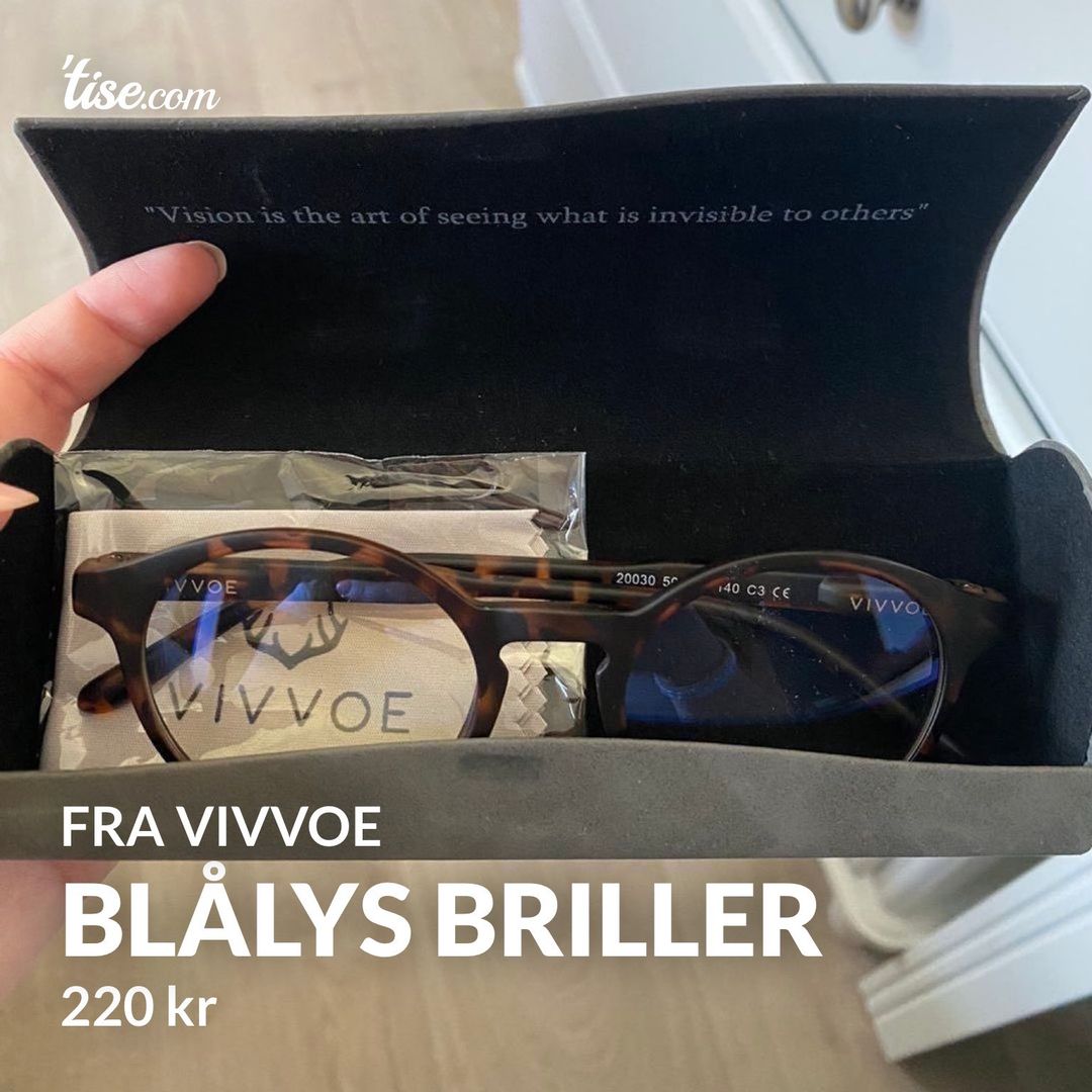 BLÅLYS BRILLER