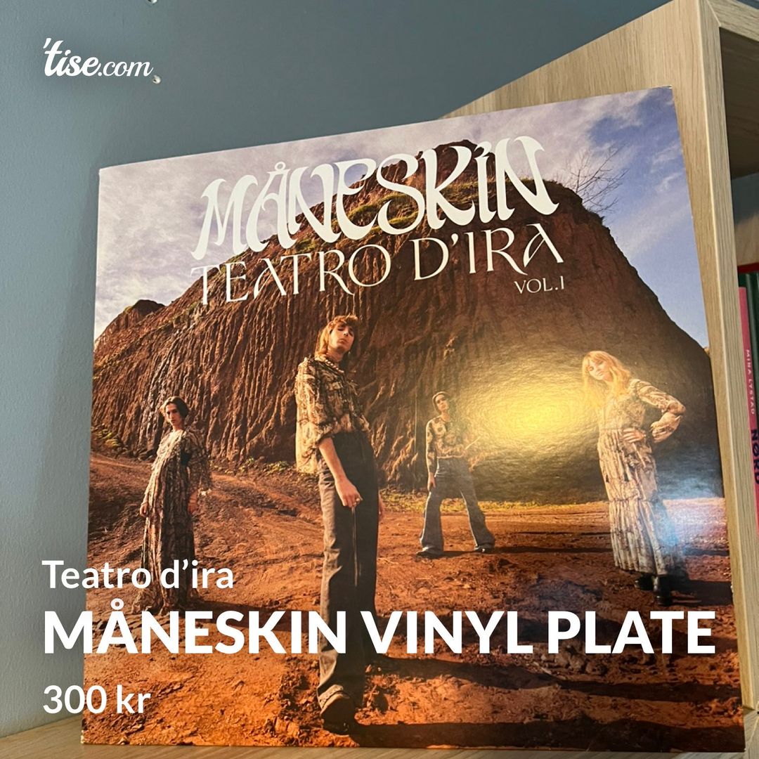 Måneskin vinyl plate