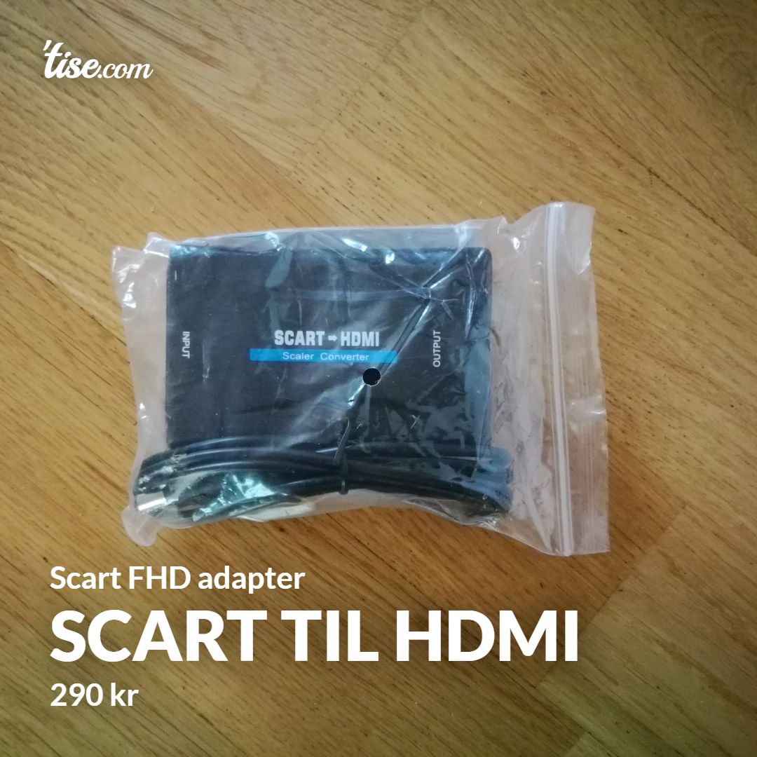 Scart til HDMI