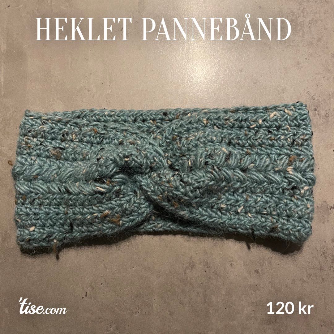 Heklet pannebånd