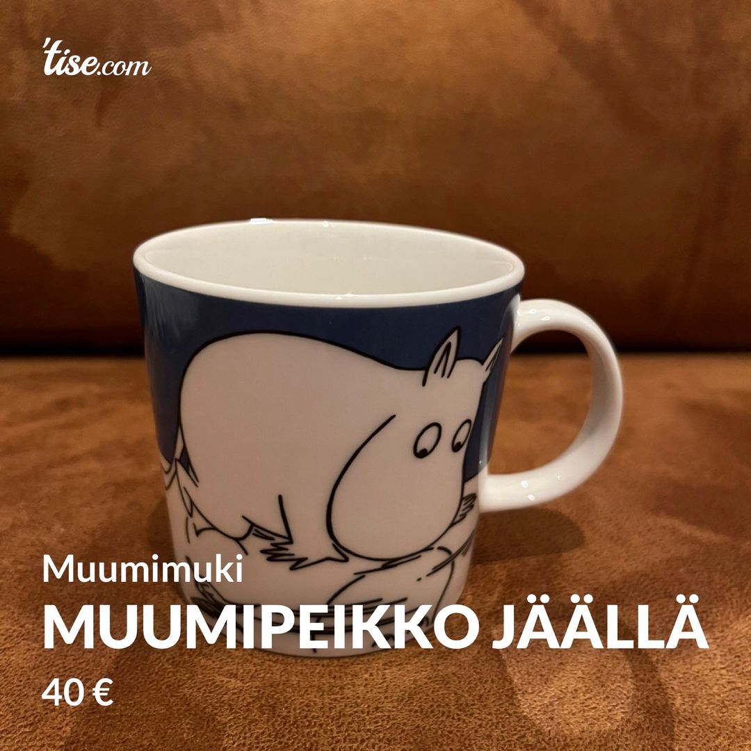 Muumipeikko jäällä