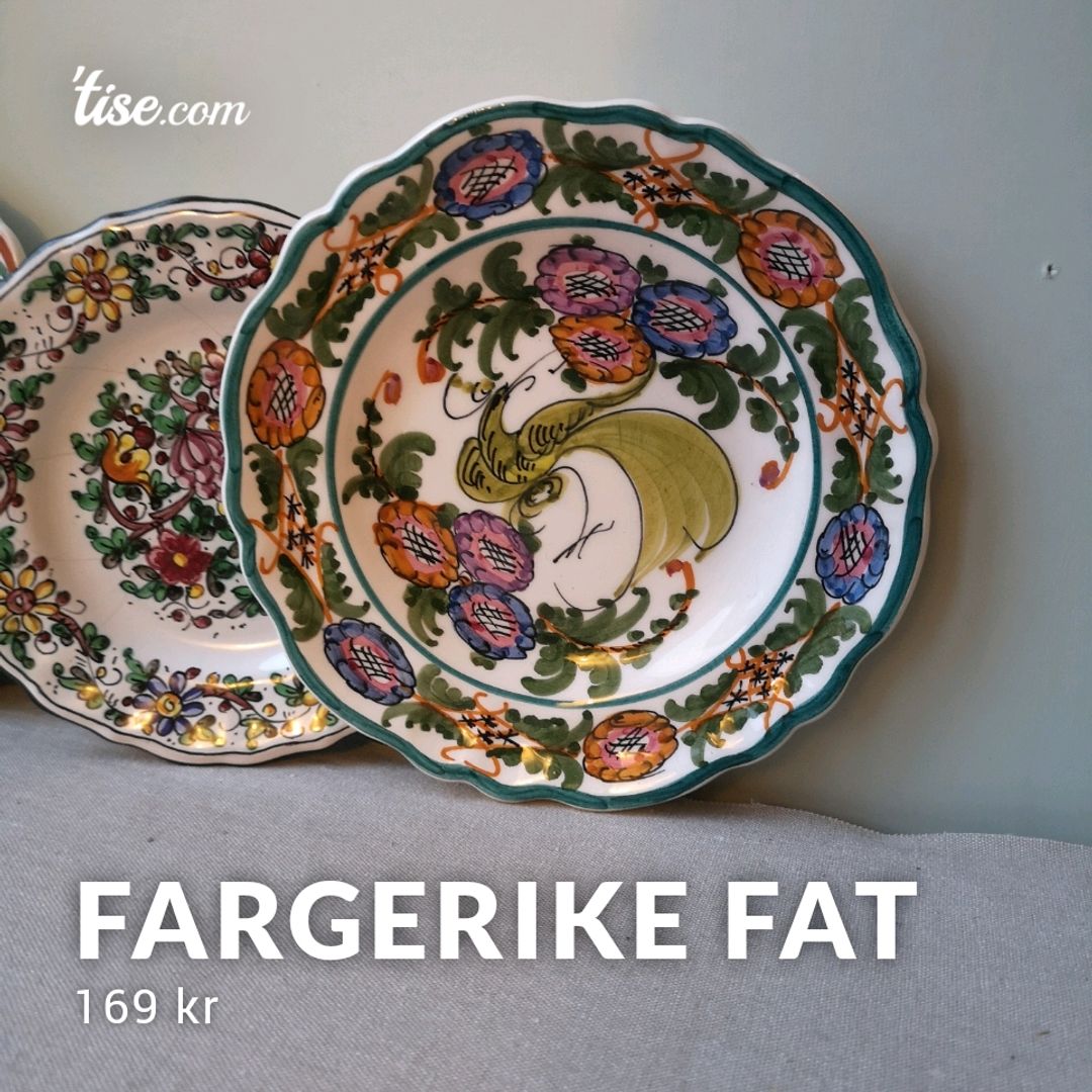 Fargerike Fat