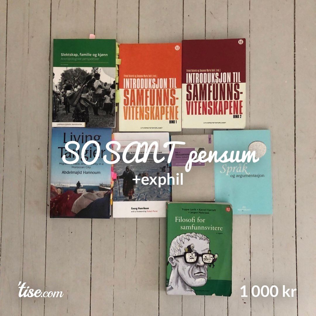 SOSANT pensum